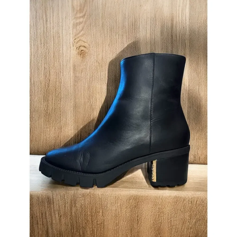Coach C5910 Chrissy Leather Bootie Size 6.5